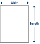 Lay Flat Poly Pag Dimensions